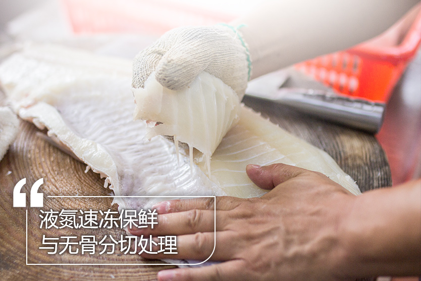 無骨分割處理